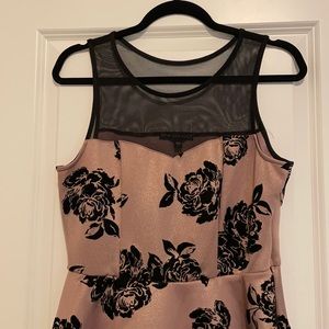 * DONATING Feb 6th* NWT Rose Gold Sparkly Rose Dress